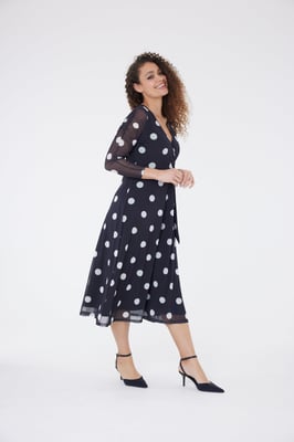 Vestido de lunares Rebecca