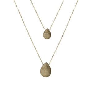Collar Luxenter Abelia acabado en Oro Amarillo de 18 Kts