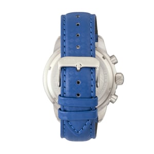 Reloj con correa de cuero y cronógrafo Morphic serie M51 con fecha