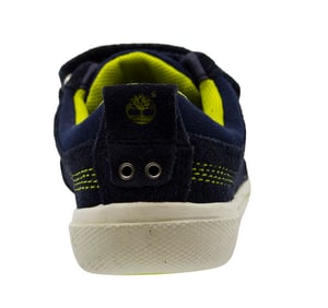 Timberland Littleton Ox Azul Suede Hook And Loop Toddlers Trainers A15RE
