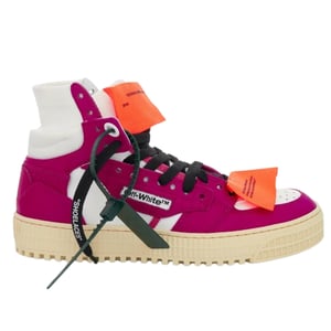 Off-White Off Court 3.0 Zapatillas altas de piel fucsia