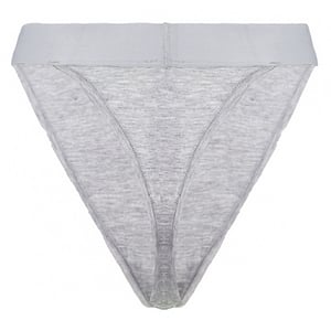 Gymshark algodón para mujer tanga gris