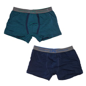 Pack-2 Boxers de tejido transpirable y frontal anatómico LP1017 niño