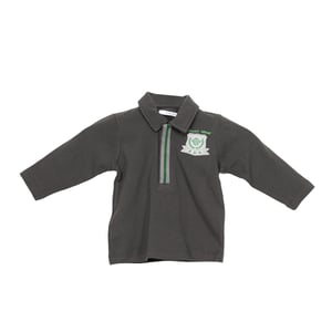 Polo manga larga y cuello de solapa 3735W17 niño