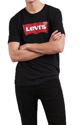 Camiseta de Hombre Levi's en Negro