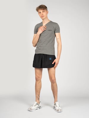 Pantalones cortos Champion de hombre de color negro