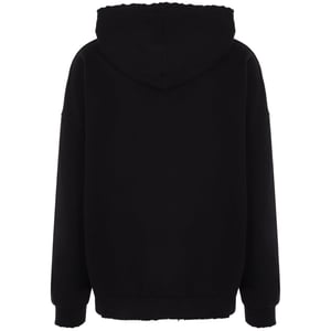 Sudadera con capucha negra con monograma y logo llamativo de Palm Angels