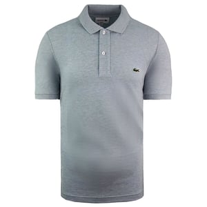 Lacoste Slim Fit Mens Polo gris claro