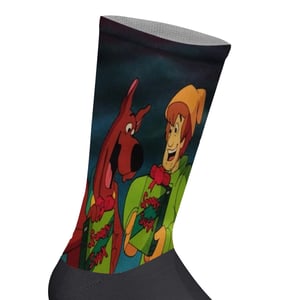 Calcetines de caña larga estampados elásticos unisex