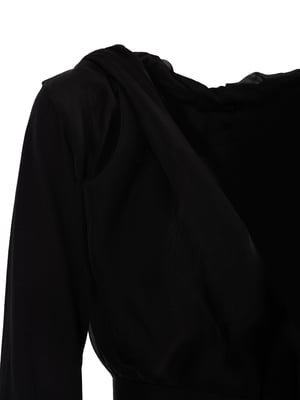 La Haine Inside Us Cárdigan Asymmetric de mujer negro