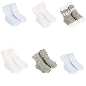 Pack-6 Calcetines estampados 2001 bebé