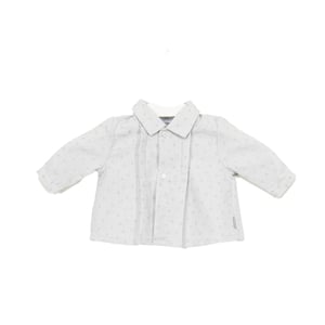 Camisa manga larga y cuello de solapa 1025W16 niña
