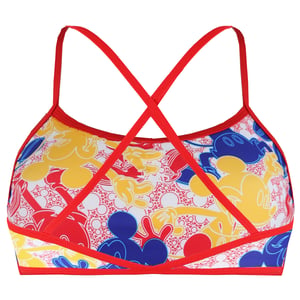 Speedo All Over Imprima Disney Mickey Mouse Junior Two Pieces Swimsuit 8 08111C820