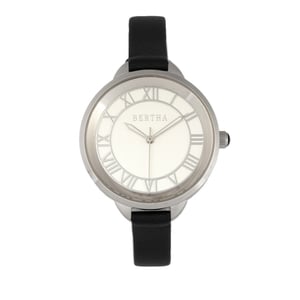 Reloj Bertha Madison con esfera Sunray y correa de cuero