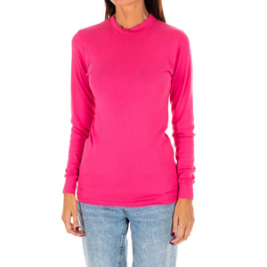 Camiseta manga larga y cuello medio alto 1625-M mujer