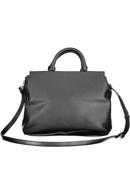 Bolso de Mano de Poliuretano Negro BYBLOS para Mujer