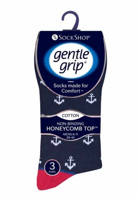 Gentle Grip - Calcetines no elásticos Gentle Grip 6 pares - MGG549