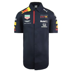 Puma Aston Martin Red Bull Racing Team F1 Camisa para hombre de manga corta 762883 01