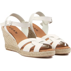 Sandalias de esparto de ruibarbo vegano V.gan