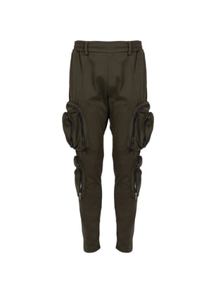 La Haine Inside Us Pantalones Cargo del hombre verde