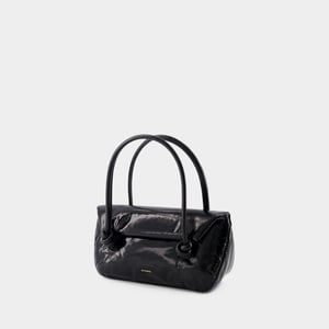 Bolso de hombro Knot Sm - Jil Sander - Piel - Negro