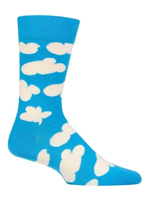 Happy Socks - Novedosos calcetines con diseño de nubes | Gran regalo - Cloudy