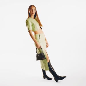 Jacquemus Le Chiquito Bolso Mediano - - Piel - Negro