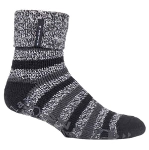 Calcetines de Cama Térmicos Forrados de Vellón para Hombre con Agarres Antideslizantes )