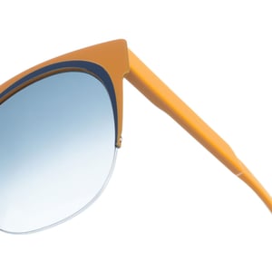 Gafas de sol de metal con forma ovalada ME101S mujer