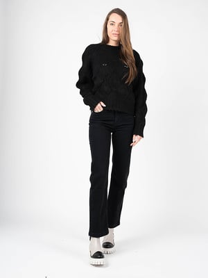 Silvian Heach Suéter Oversize de mujer negro