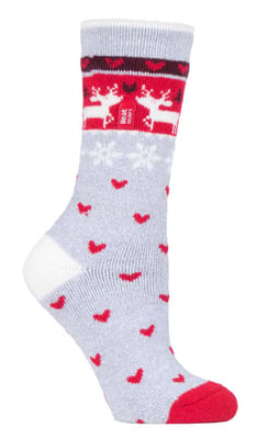 HEAT HOLDERS LITE - Calcetines térmicos de Navidad para hombre y mujer