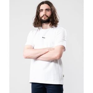 BOSS Orange Camiseta de Cuello Redondo para Hombre TChup con Pequeño Logo