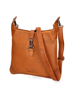 Hill Burry Bolso bandolera hombres COGNAC