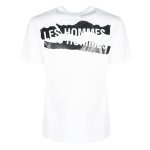 Camiseta Les Hommes Hombre Blanca