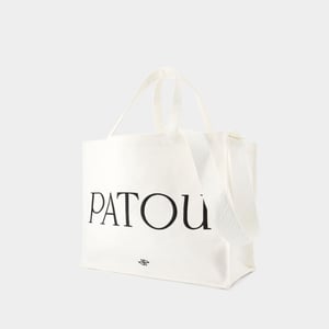 Bolsa de la compra grande - PATOU - Algodón - Blanco