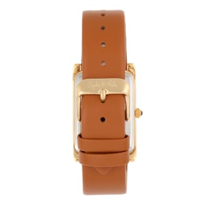 Reloj Sophie and Freda Wilmington con correa de cuero y cristales Swarovski