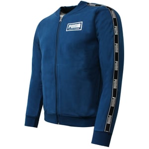 Puma Holiday Pack Bomber Jaqueta Logotipo grabado Blue Track Top 581767 38
