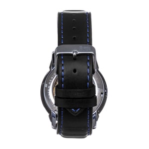 Reloj Reign Monterey esqueletizado con correa de cuero