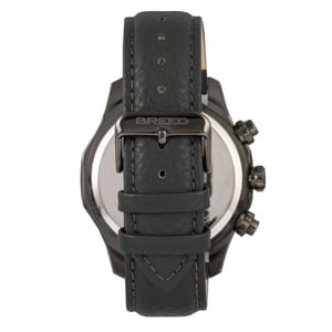 Reloj Breed Lacroix con cronógrafo y correa de cuero