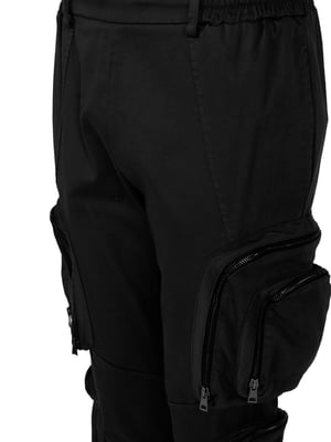 La Haine Inside Us Pantalones Cargo del hombre negro