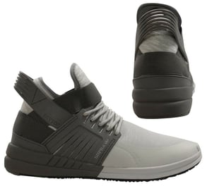 Supra Skytop v Gray Slip on High Top Lace Up Mens Entrenadores 08032 051 B48E
