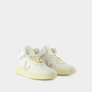Zapatillas V-95 - Veja - Piel - Blanco