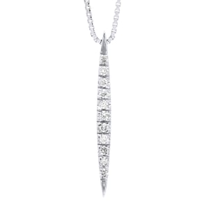 Diamantes de collar 0.060 CTS Oro amarillo 18 quilates