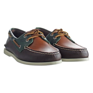 Zapatos para hombre tri marrones de 2-ojo de 2-ojo