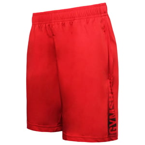 LOGO DE GYMSHARK Mens Red Shorts