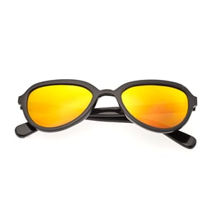 Bertha Alexa Gafas de sol polarizadas de cuerno de búfalo