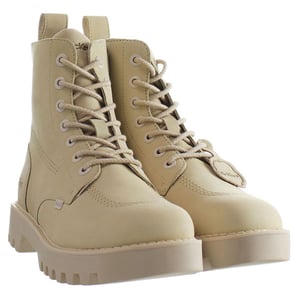 Pateadores kizziie botas marrones más altas