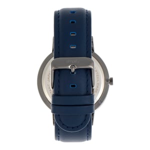Simplifique el reloj con correa de cuero 6500
