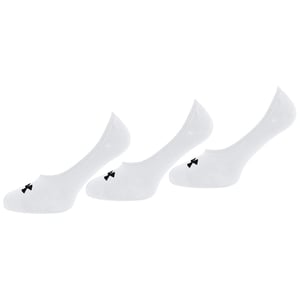 Under Armour Paquete de 3 Calcetines Ultra Bajos Blancos para Hombre