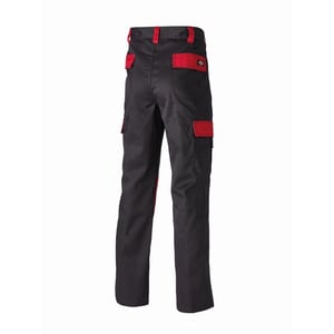 Dickies todos los días para hombres de trabajo negro/rojo pantalones